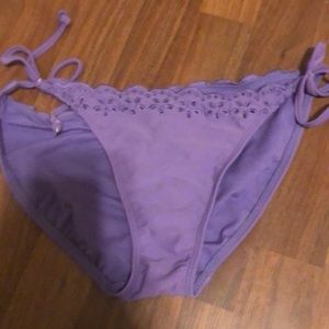 old navy purple swim bottoms